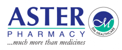 Logo of Aster Pharmacy, a major healthcare interior fitout client of Design Divine in Dubai.