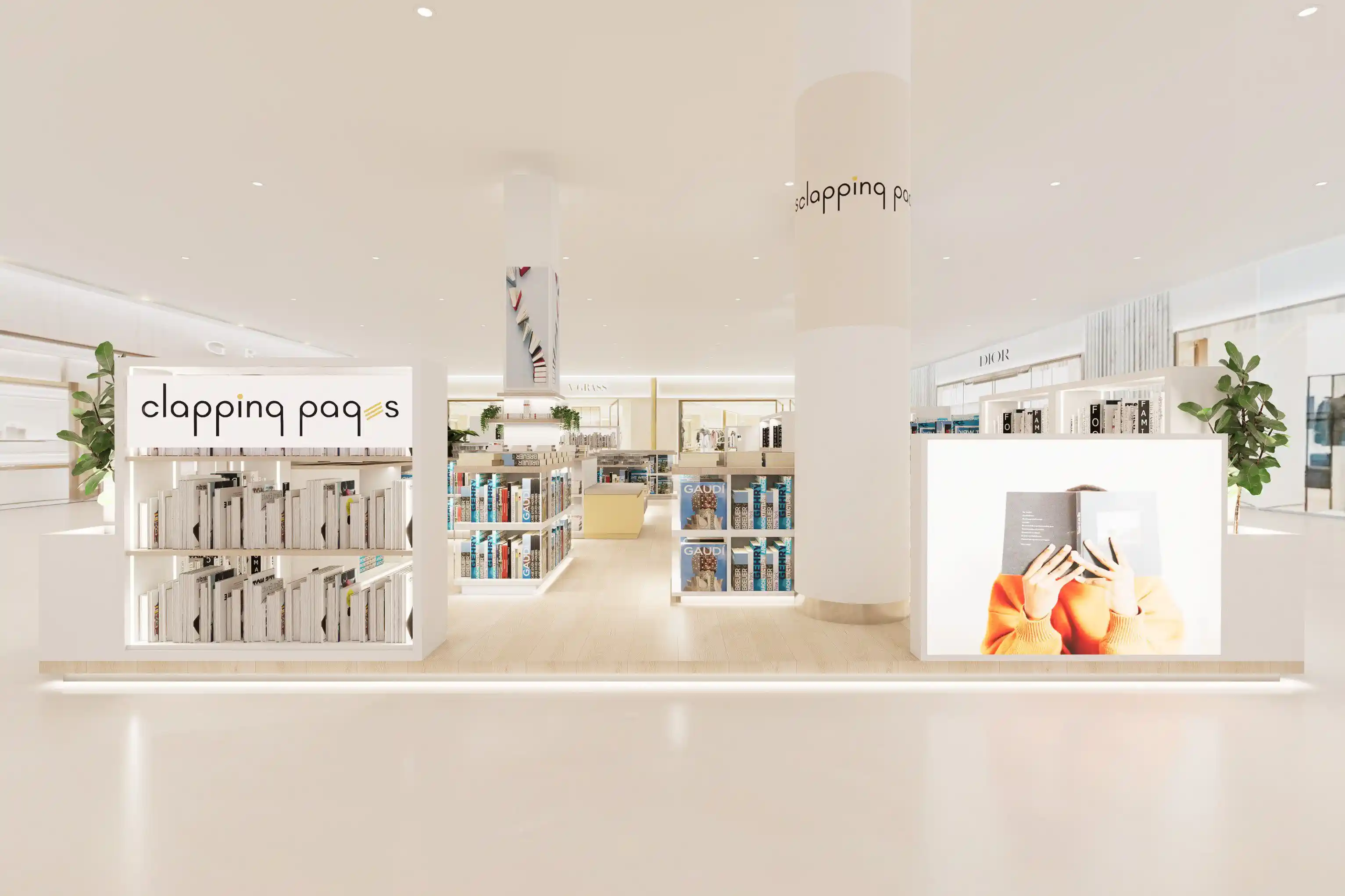 Clapping Pages Kiosk - BurJuman Dubai